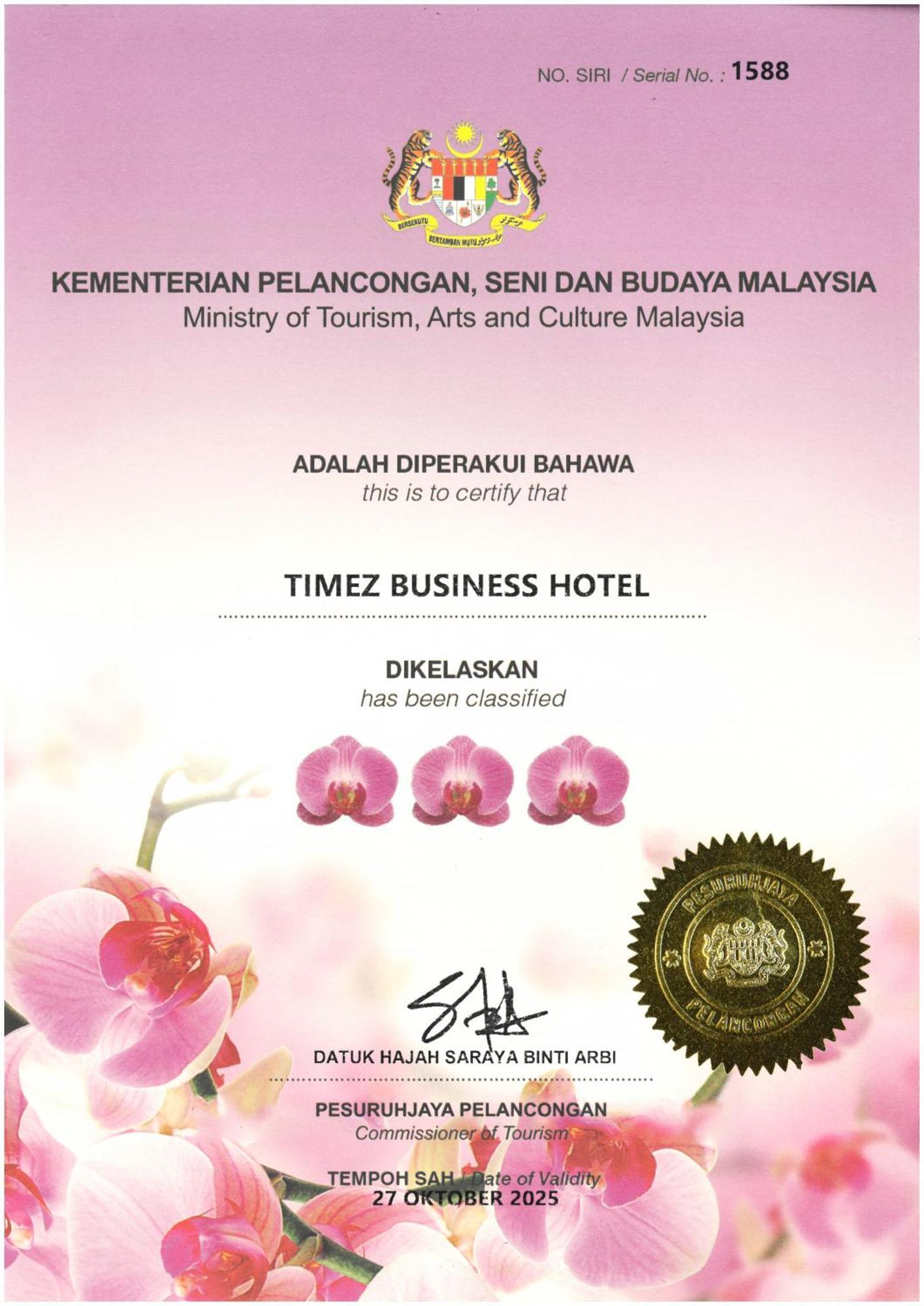 Timez Business Hotel Cheras Exterior photo